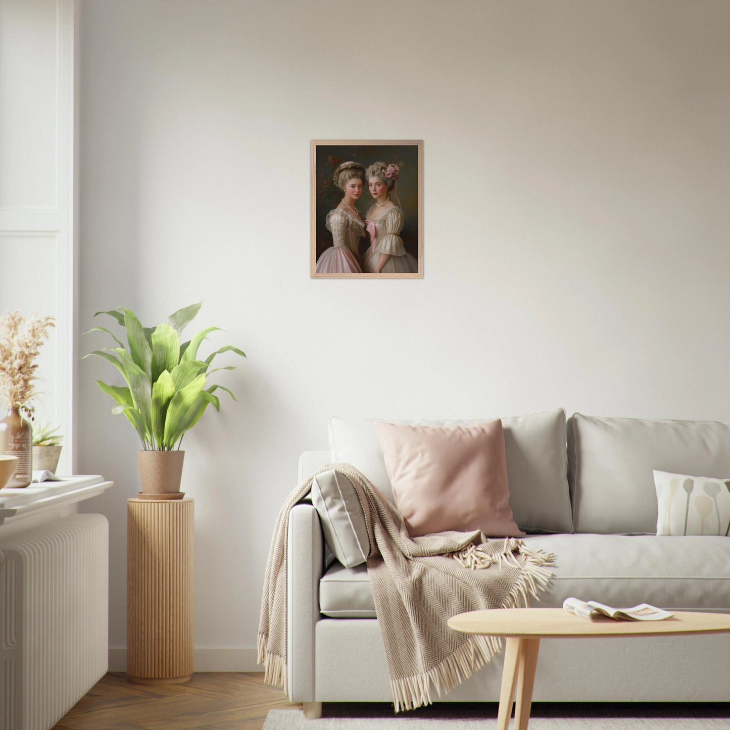 Portrait personnalisable - Victoria & Cecilia