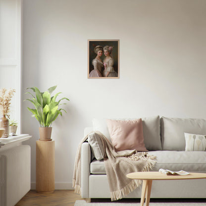 Portrait personnalisable - Victoria & Cecilia