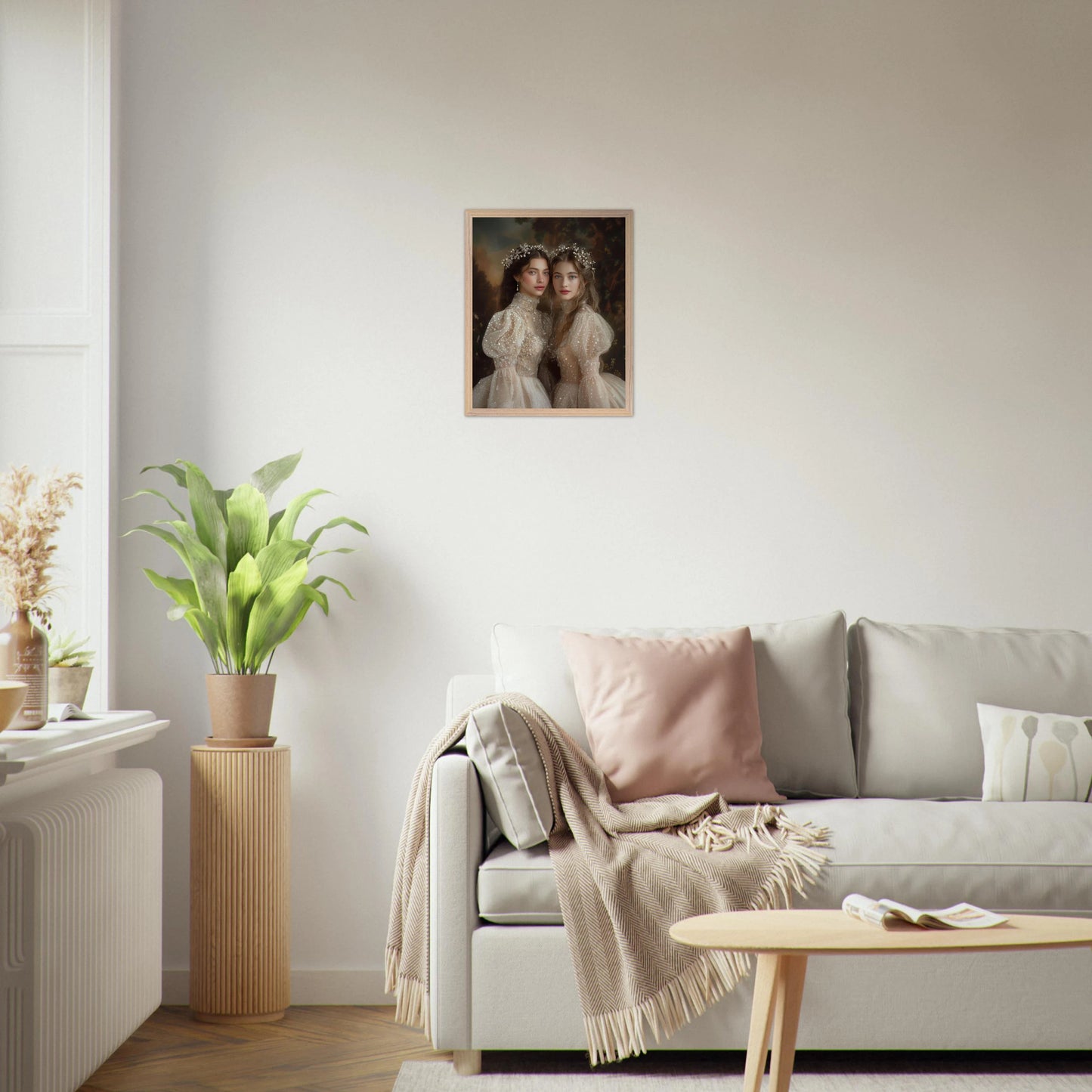 Portrait personnalisable - Anastasia & Lucrezia