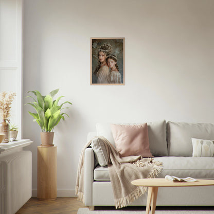 Portrait personnalisable - Marion & Fille