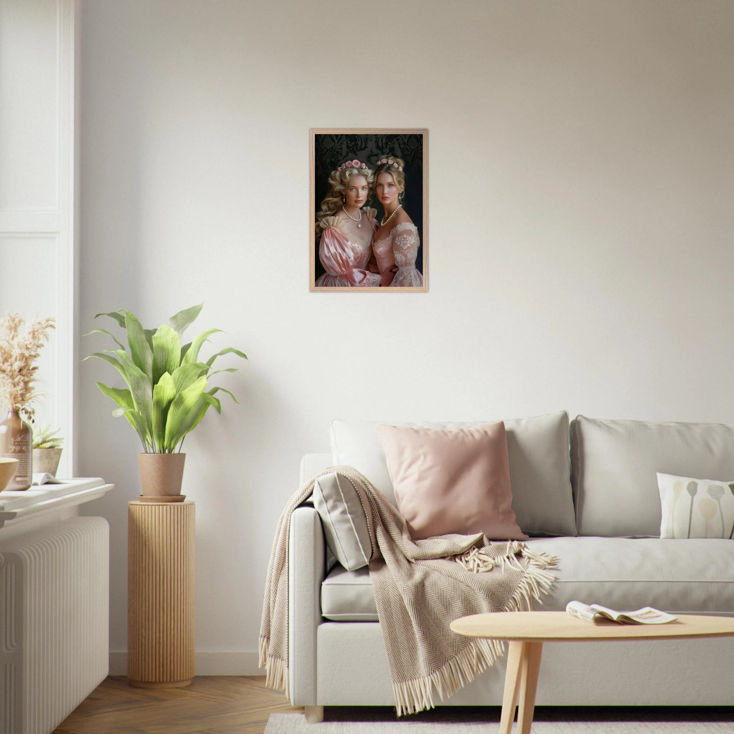 Portrait personnalisable - Constance & Fille