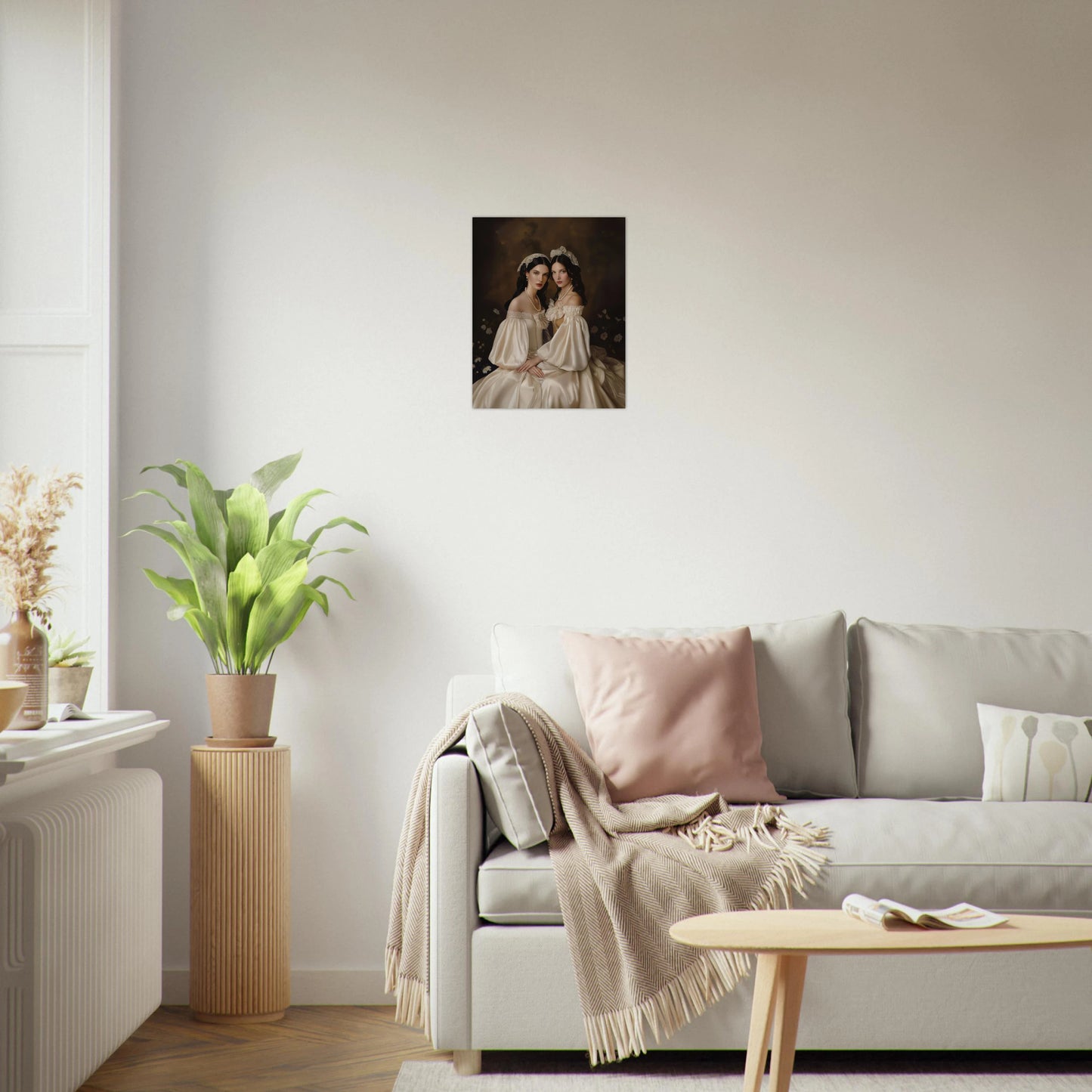 Poster personnalisable - Louise & Albane