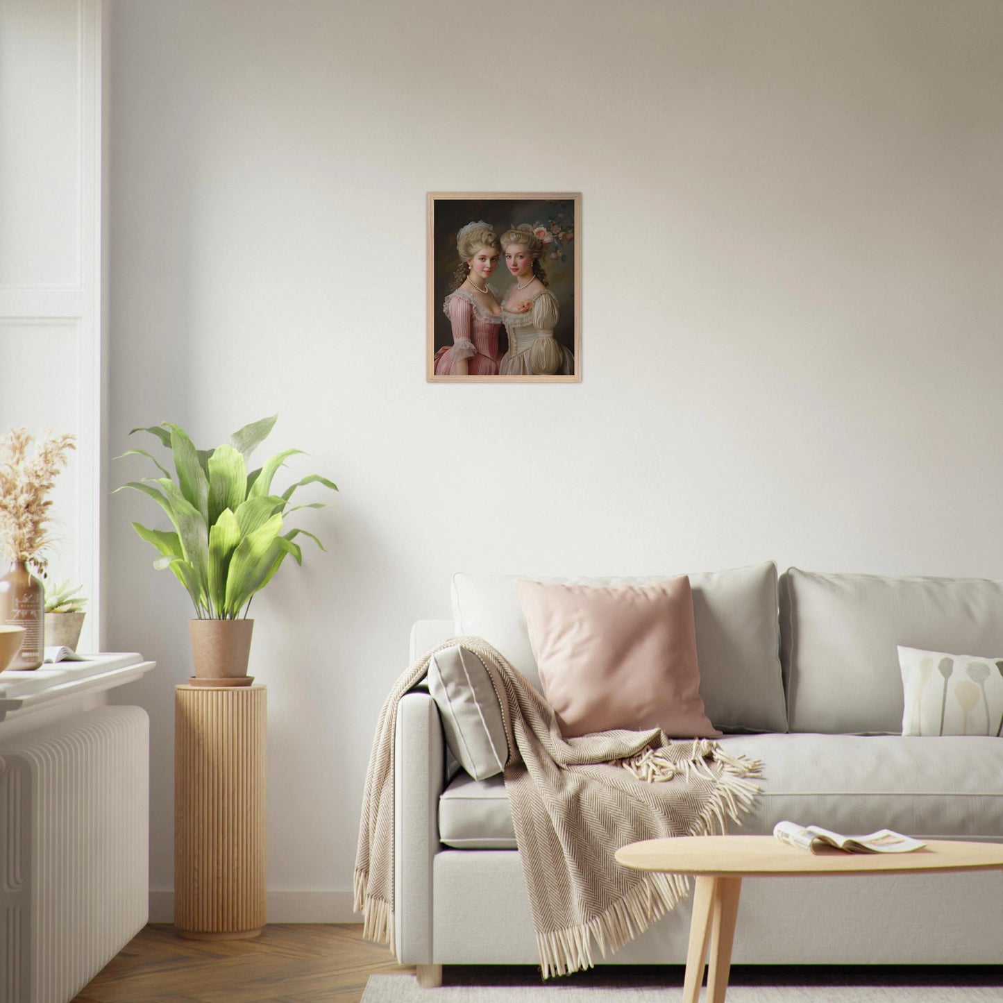 Portrait personnalisable - Diane & Apolline