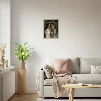 Portrait personnalisable - Gabrielle & Hortense
