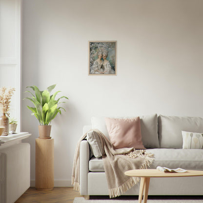 Canvas personnalisable - Blanche & Adèle