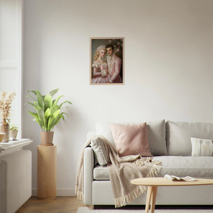Portrait personnalisable - Charles&Alice