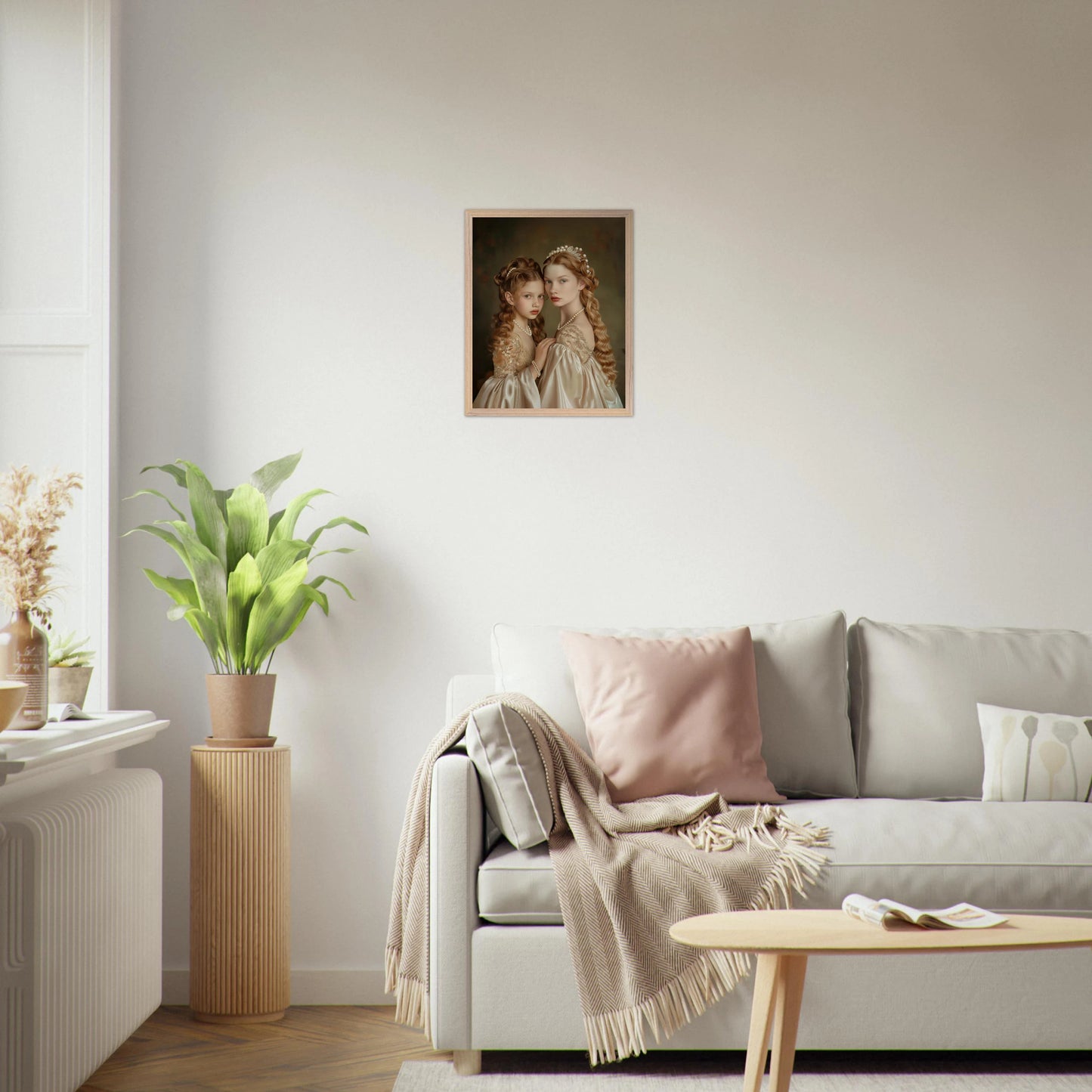 Portrait personnalisable - Catherine&Fille