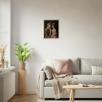Portrait personnalisable - Tristan&Blanche