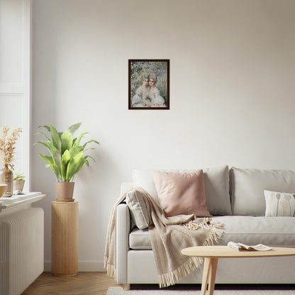 Canvas personnalisable - Blanche & Adèle