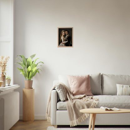 Cadre personnalisable - Henri & Léa