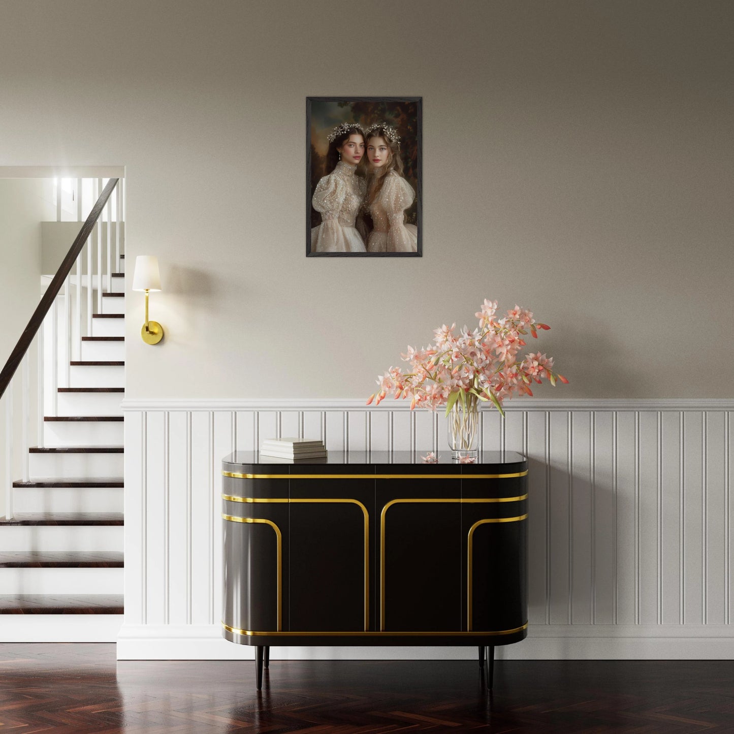 Portrait personnalisable - Anastasia & Lucrezia