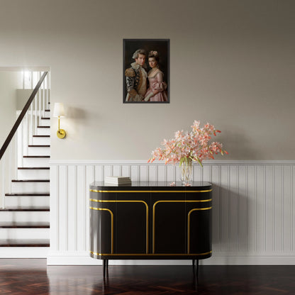 Portrait personnalisable - Tristan&Blanche