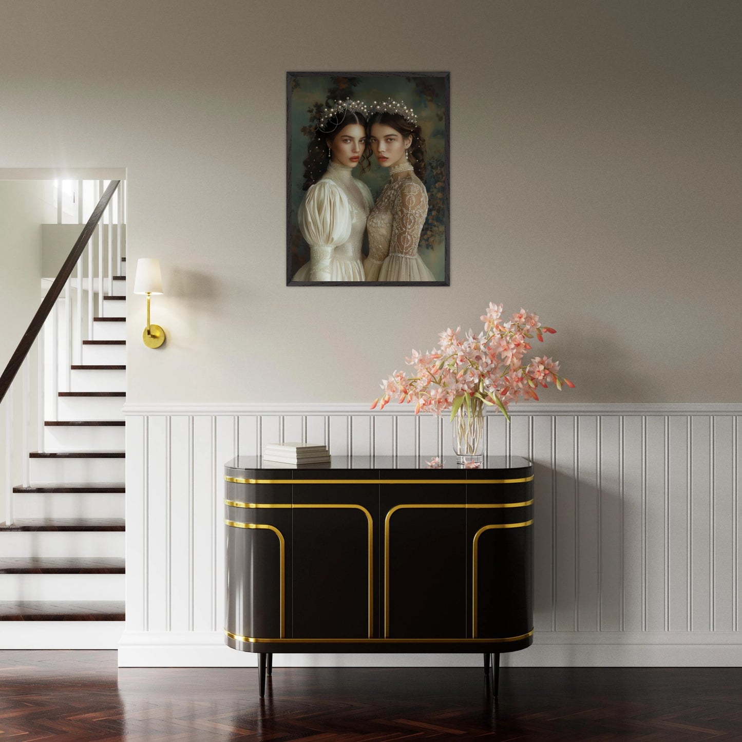 Portrait personnalisable - Gabrielle & Hortense