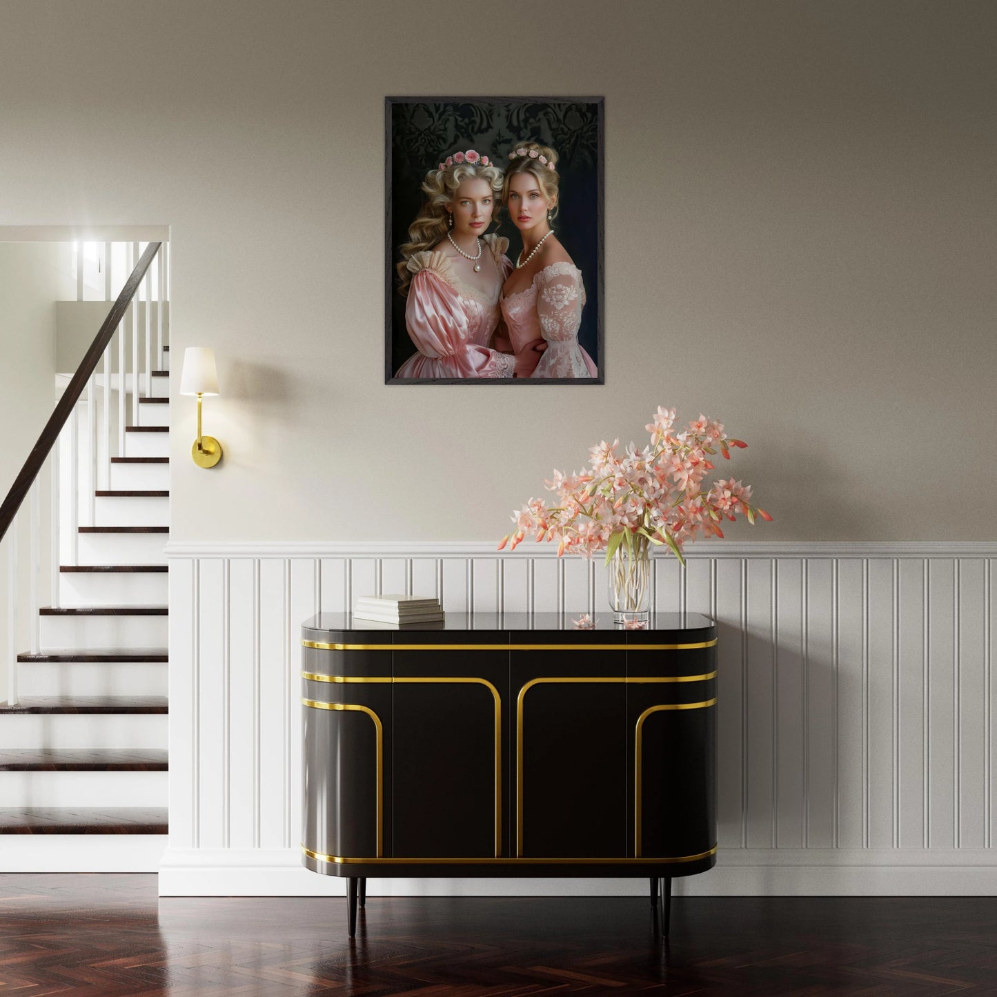 Portrait personnalisable - Constance & Fille