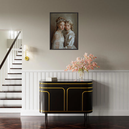 Portrait personnalisable - Henriette & Fille