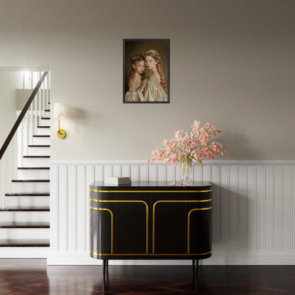 Portrait personnalisable - Catherine&Fille