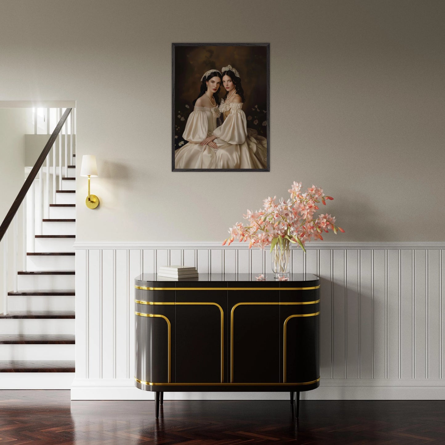 Portrait personnalisable -  Louise & Albane