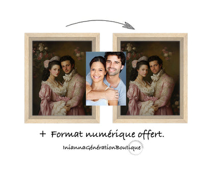 Canvas personnalisable - William&Sophia