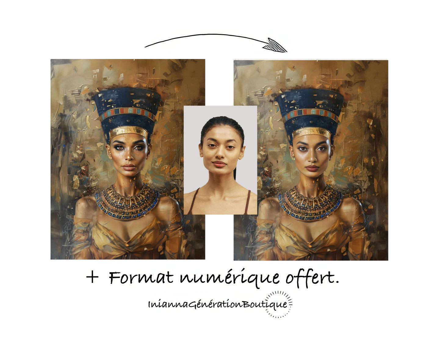 Poster personnalisable - Nefartari