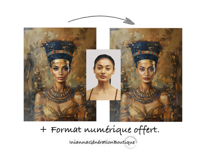 Poster personnalisable - Nefartari