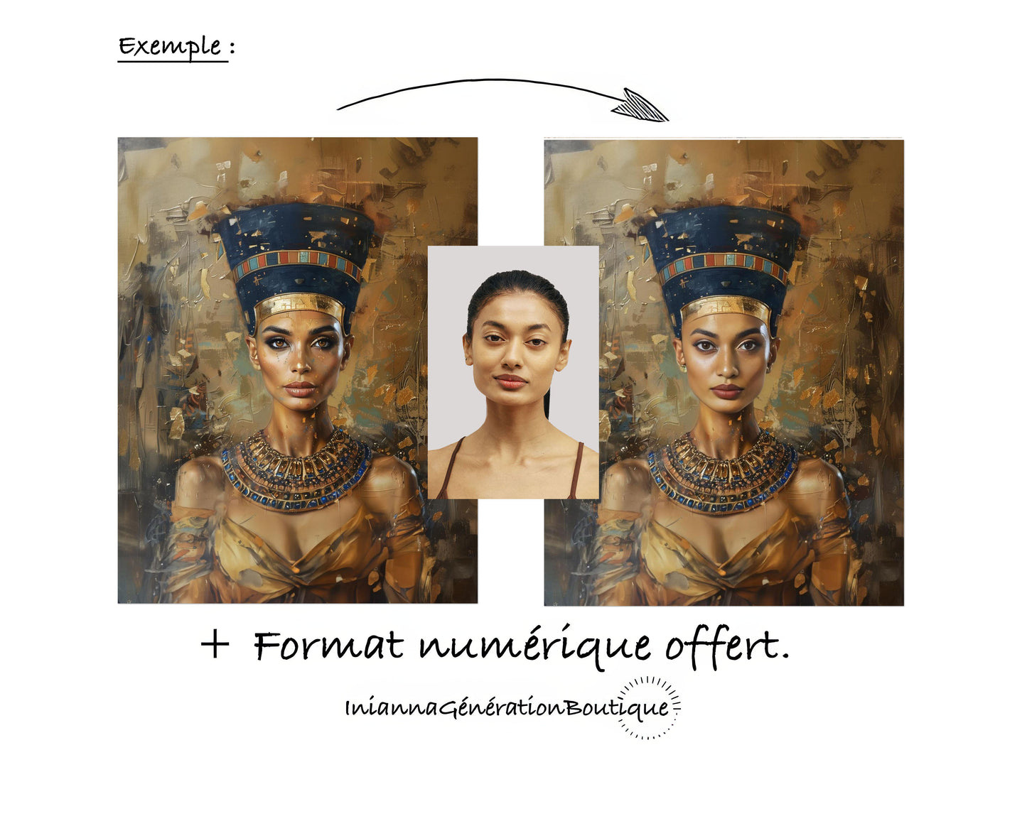 Poster personnalisable - Nefartari