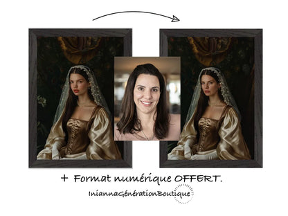 Portrait personnalisable - Victoire
