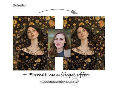 Poster personnalisable - Leïla