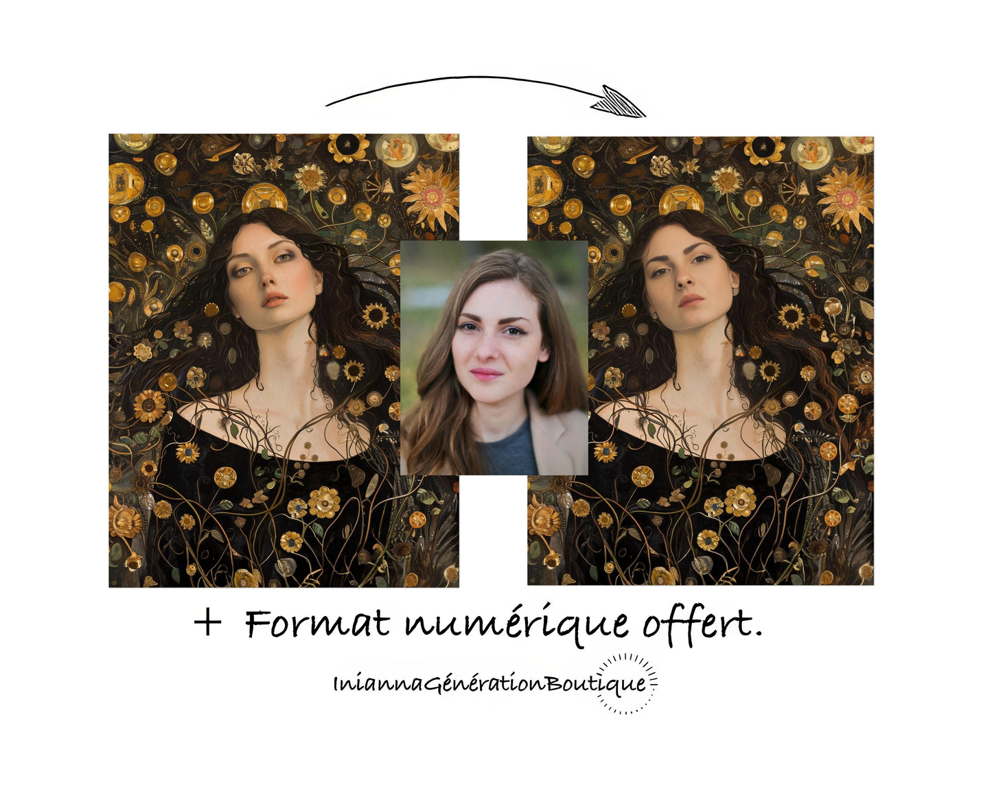 Poster personnalisable - Leïla