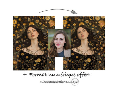 Poster personnalisable - Leïla