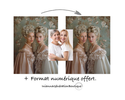 Poster personnalisable - Anastasia & Lucrezia