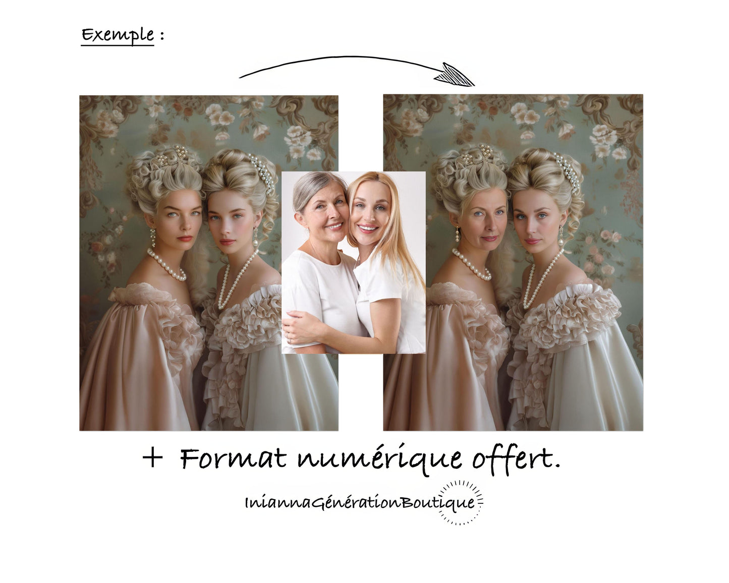 Customizable poster - Mathilde & Daughter