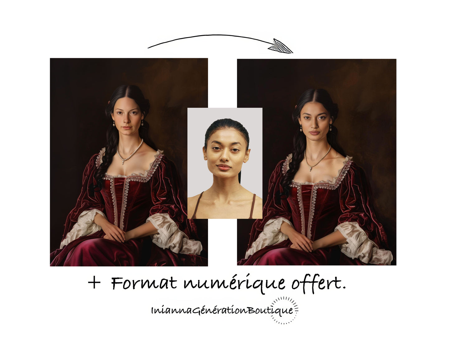 Poster personnalisable - Soeur Salomé