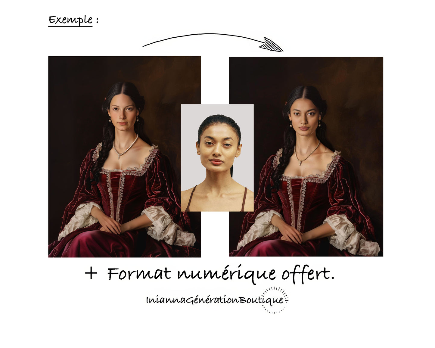 Customizable poster - Isabelle