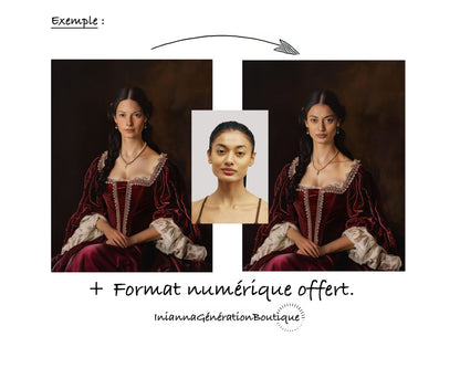 Customizable poster - Isabelle