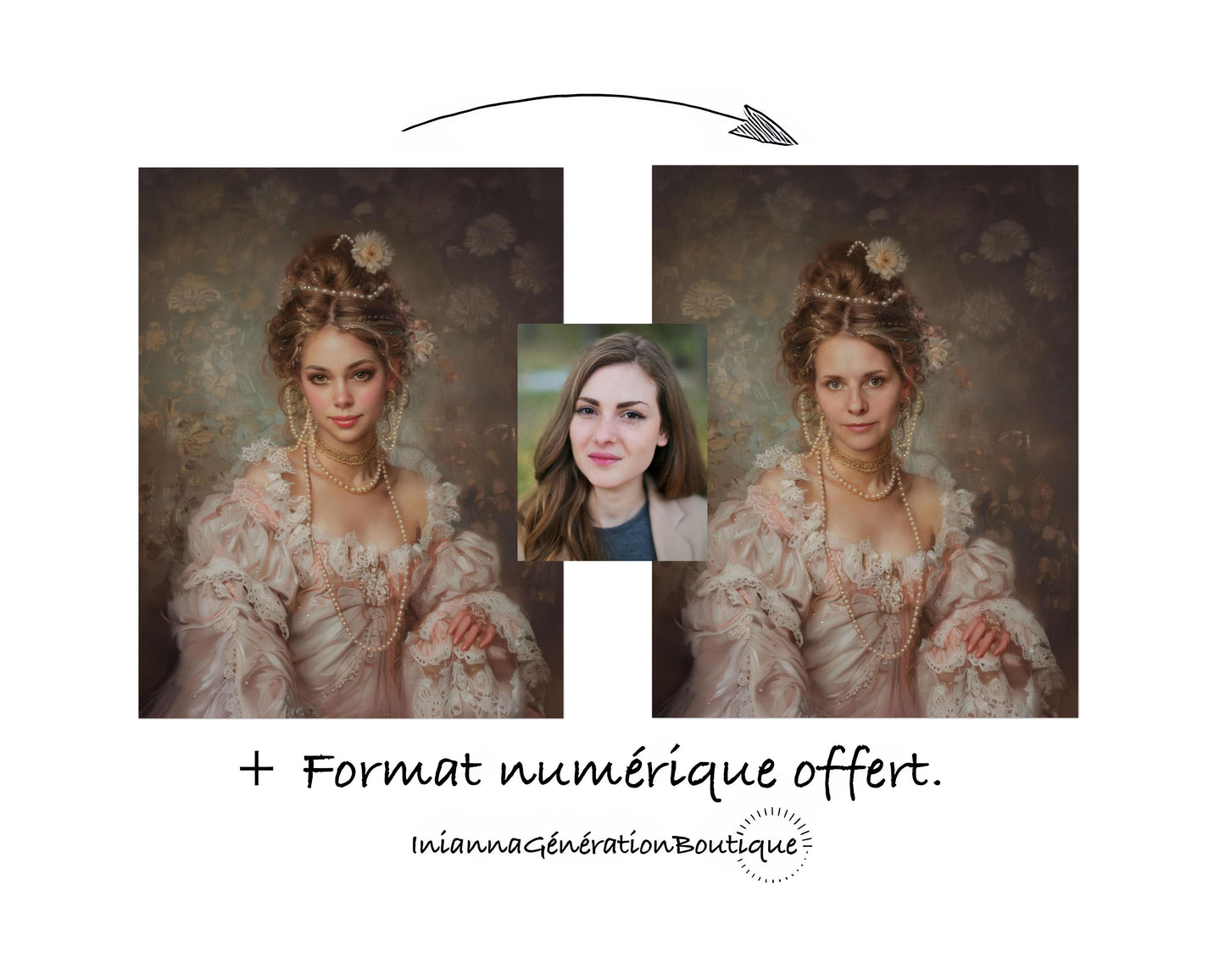 Poster personnalisable - Valentine