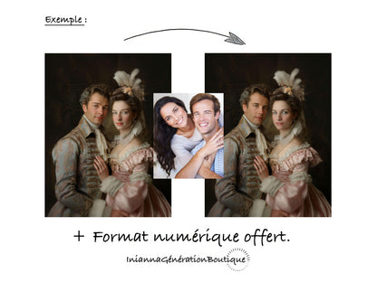 Customizable poster - Amélie & Maxence