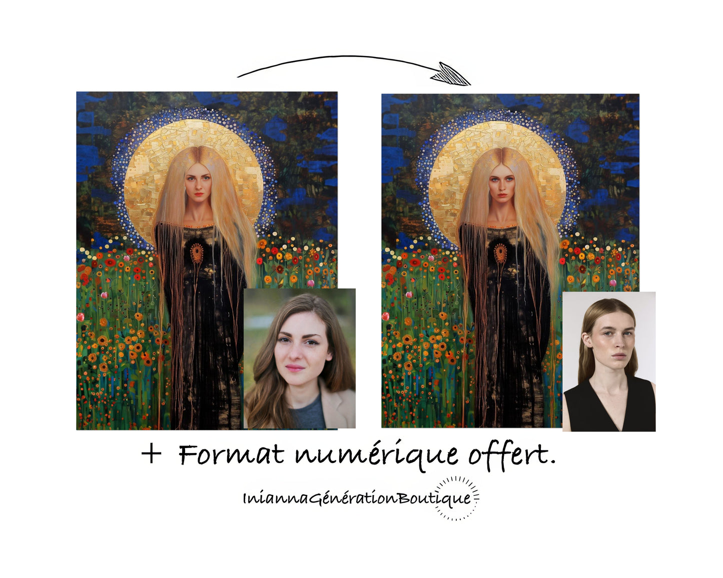 Poster personnalisable - Lina