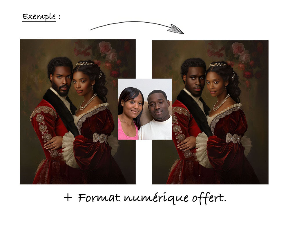 Customizable poster - Robert & Sybelle