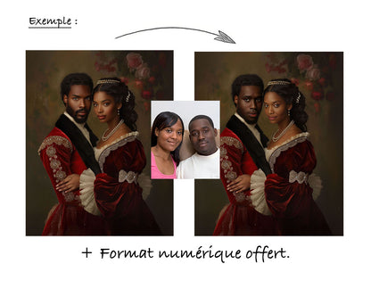 Customizable poster - Robert & Sybelle