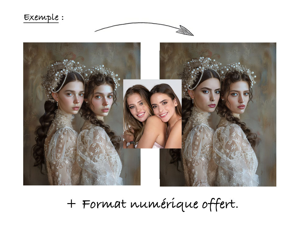 Customizable poster - The Veiled Sisters