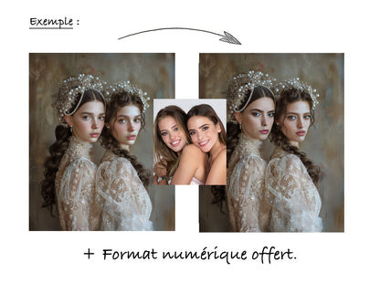 Customizable poster - The Veiled Sisters