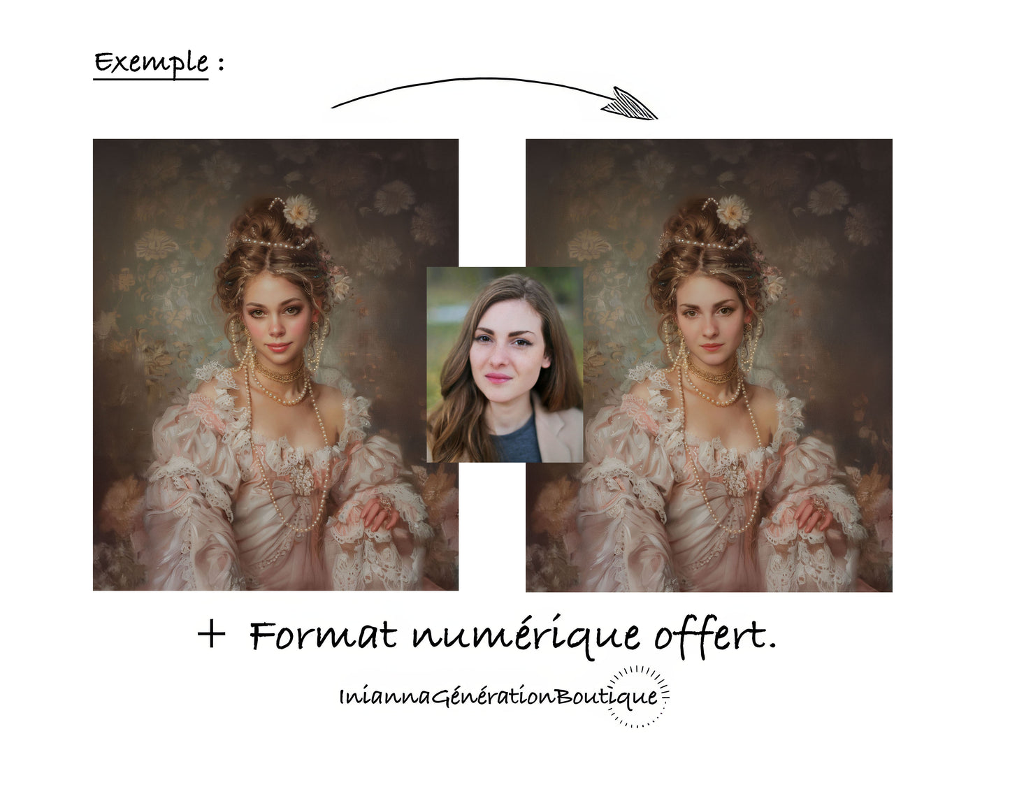 Customizable poster - Claire